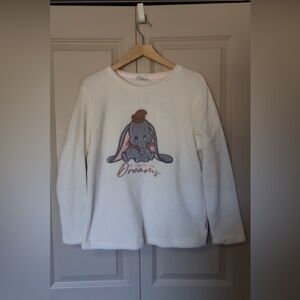 Adult women’s White Dumbo Sweatshirt